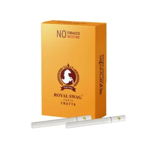Royal Swag Herbal Cigarettes 100% Tobacco Free and Nicotine Free Frutta Flavour (20 Sticks/Box)